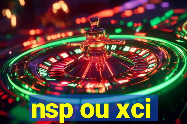 nsp ou xci